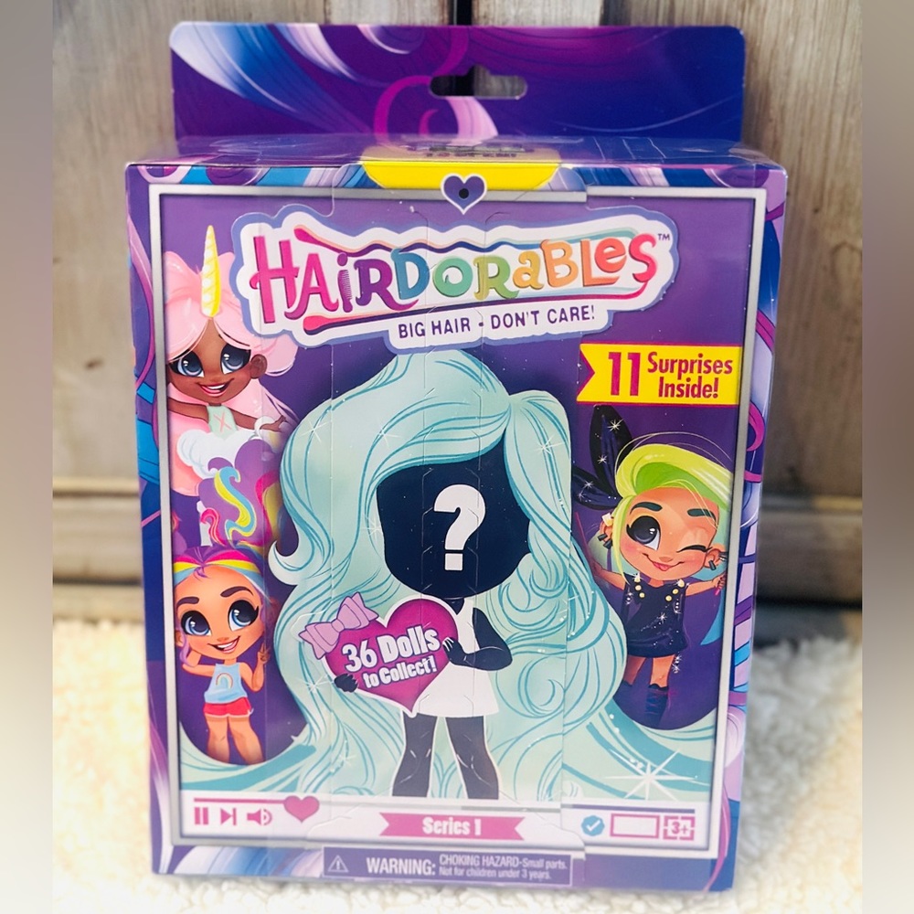 NWT Hairdorables Doll & Accessories Series 1 NIB NEW SEALED BOX mystery play NEW